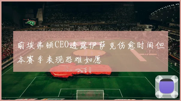 前埃弗顿CEO透露伊萨克伤愈时间但本赛季表现恐难如愿