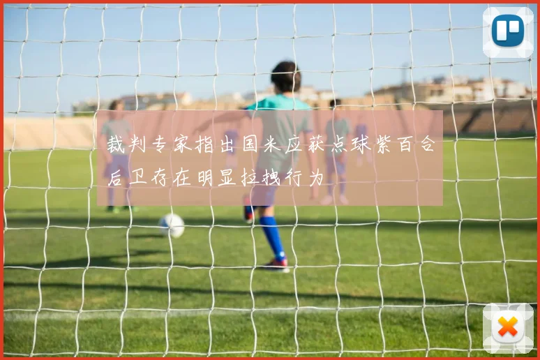 裁判专家指出国米应获点球紫百合后卫存在明显拉拽行为